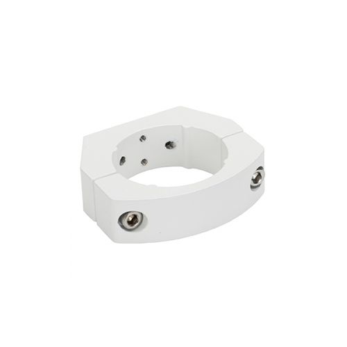 White Powder Coat Adapter to Mount Water System to 2" Post DCI 8162