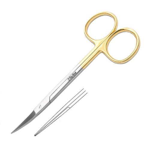 FLO-LINE Iris Scissors TC - Straight 11.5cm