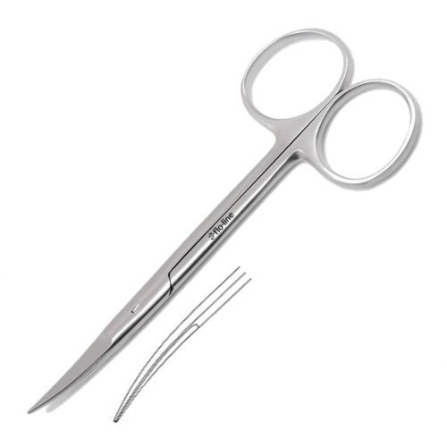 Flo-line Iris Scissors Curved 11.5CM